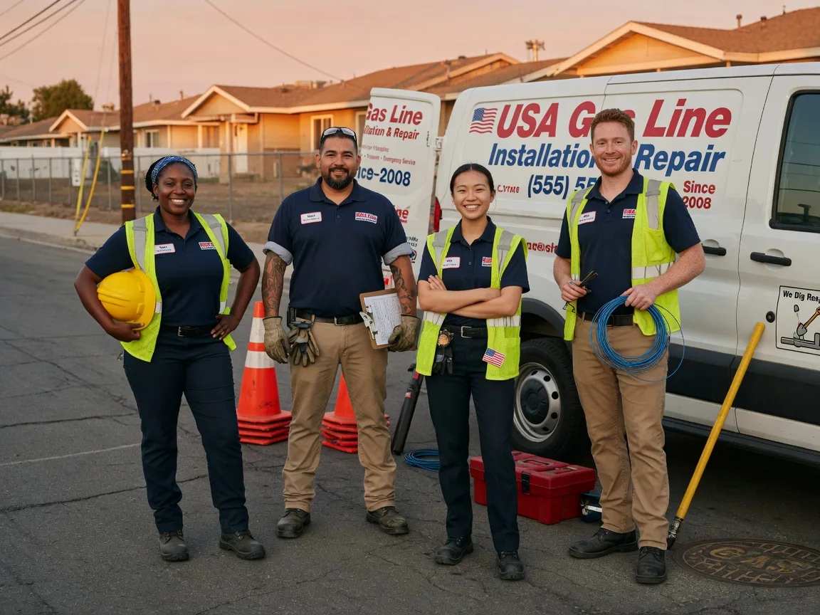 Gas Line Installation company in Newcastle, CA